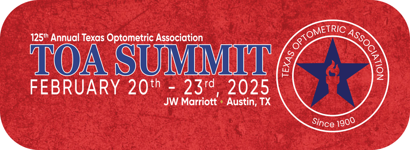 TOA 2025 - 125th Annual Texas Optometric Association-Lead Retrieval Logo
